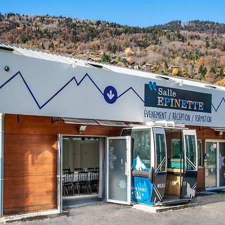 L'Epinette - Gite De Groupe Et Salle De Reception Allevard Eksteriør billede