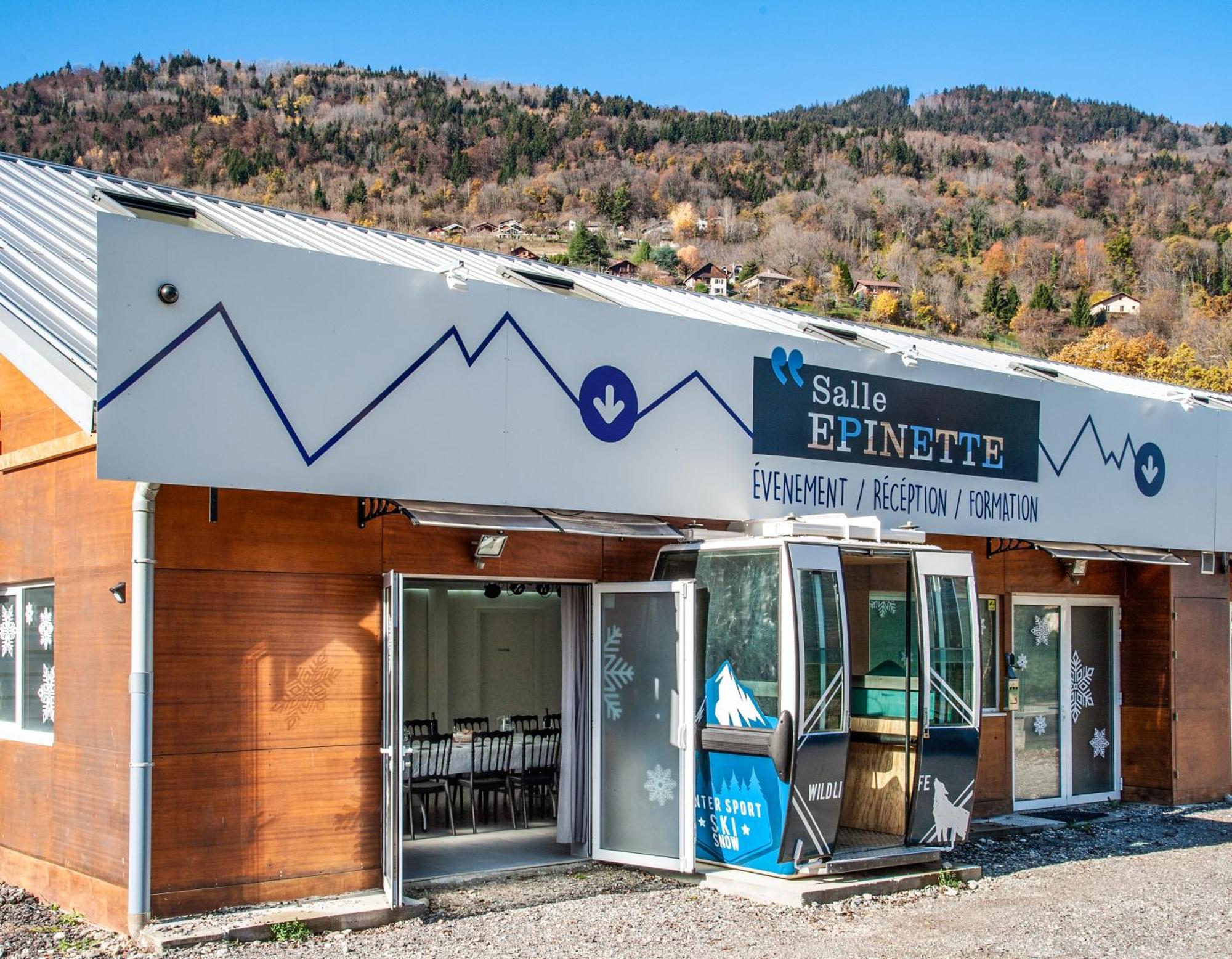 L'Epinette - Gite De Groupe Et Salle De Reception Allevard Eksteriør billede